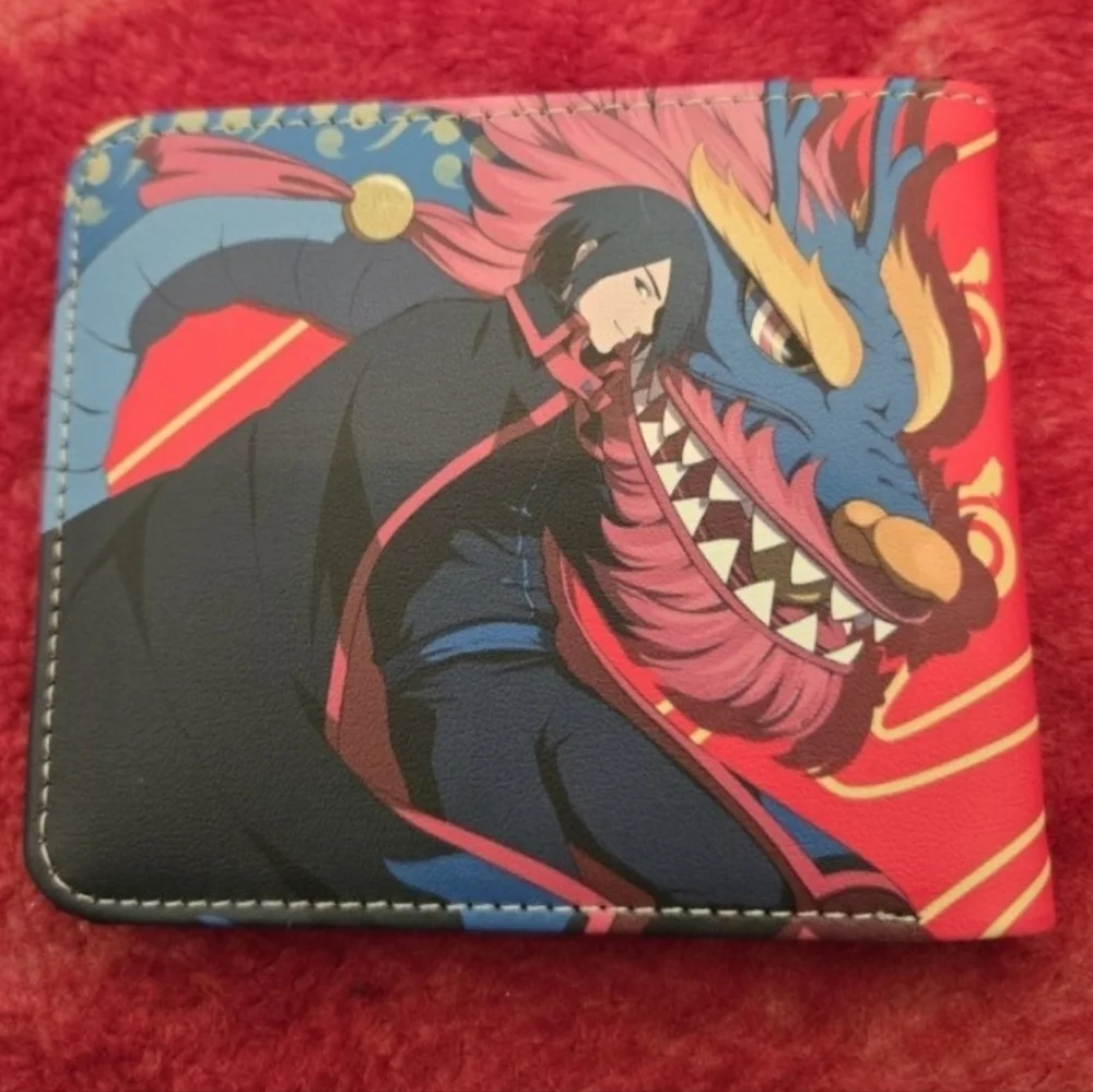 New Naruto anime manga leather wallet